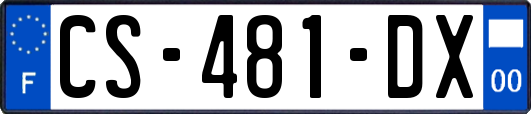 CS-481-DX