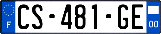 CS-481-GE