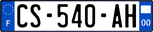 CS-540-AH