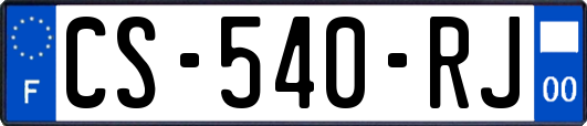 CS-540-RJ