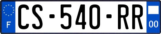 CS-540-RR