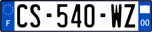 CS-540-WZ