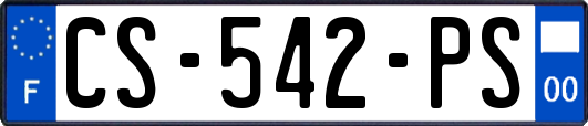CS-542-PS