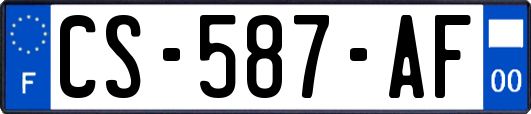 CS-587-AF