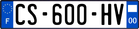 CS-600-HV