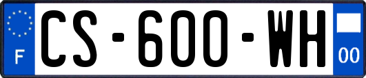 CS-600-WH