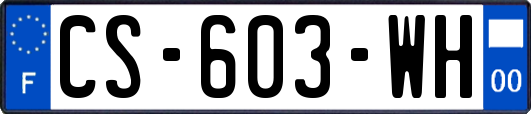 CS-603-WH