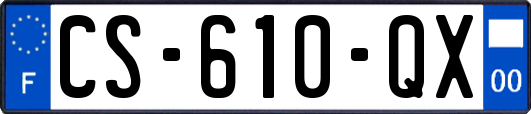 CS-610-QX