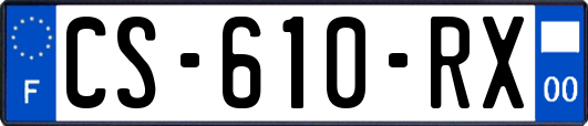 CS-610-RX