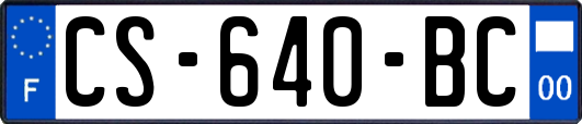 CS-640-BC