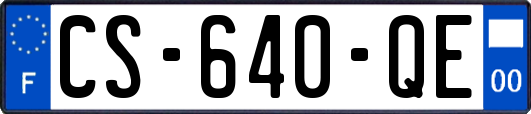 CS-640-QE