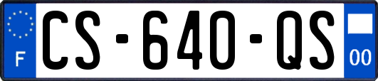 CS-640-QS