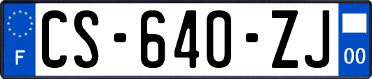 CS-640-ZJ