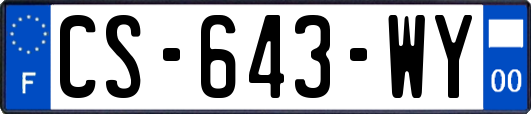 CS-643-WY