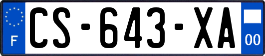 CS-643-XA