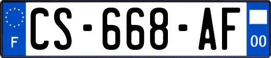 CS-668-AF