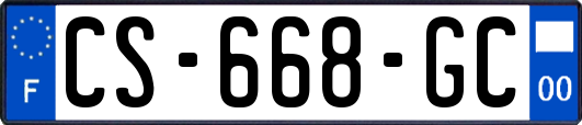 CS-668-GC