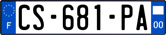 CS-681-PA