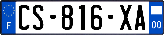 CS-816-XA
