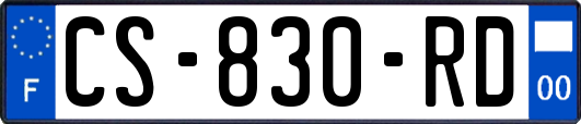 CS-830-RD