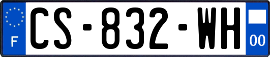 CS-832-WH