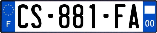 CS-881-FA