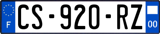 CS-920-RZ