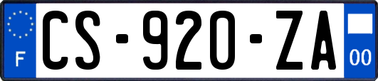 CS-920-ZA