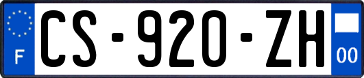 CS-920-ZH