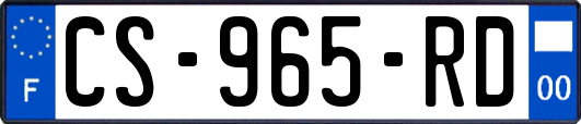 CS-965-RD