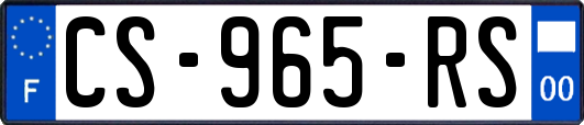 CS-965-RS