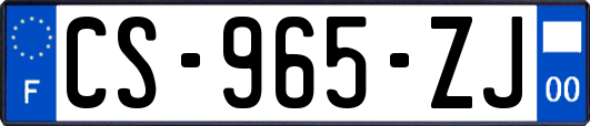 CS-965-ZJ