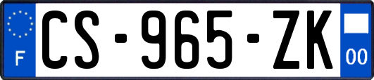 CS-965-ZK