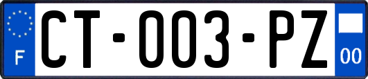 CT-003-PZ