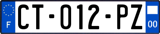 CT-012-PZ