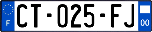 CT-025-FJ