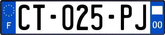 CT-025-PJ