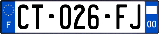 CT-026-FJ