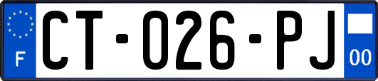 CT-026-PJ