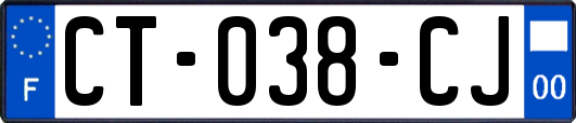 CT-038-CJ