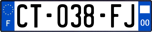 CT-038-FJ