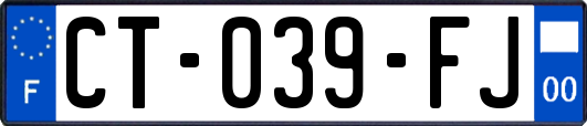 CT-039-FJ