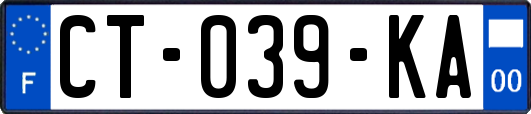 CT-039-KA