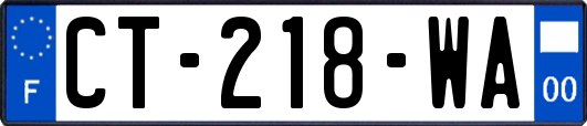 CT-218-WA