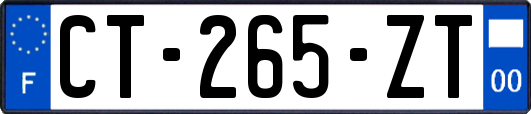 CT-265-ZT