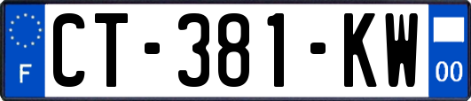 CT-381-KW
