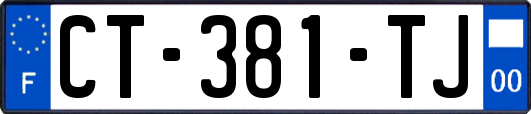 CT-381-TJ