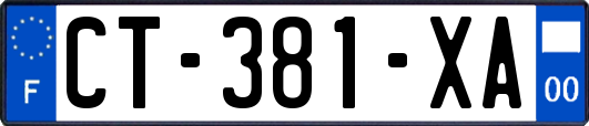 CT-381-XA