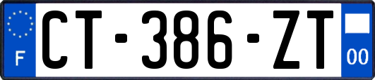 CT-386-ZT