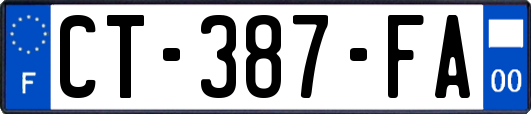 CT-387-FA